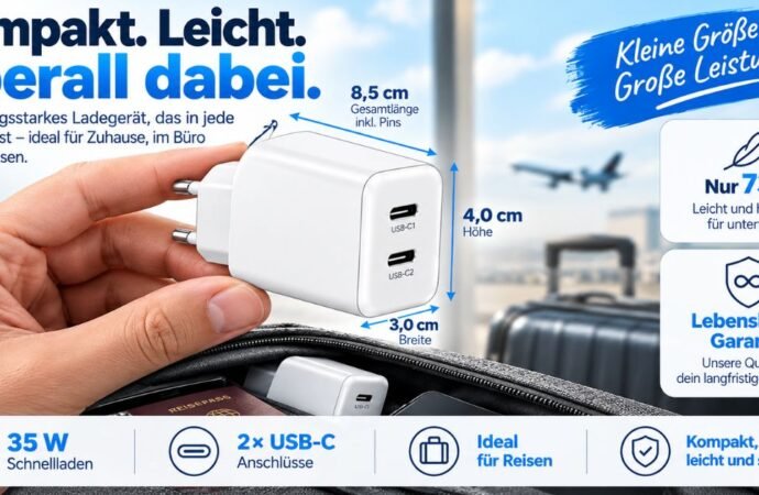 35W USB-C Schnellladegerät: Darauf kommt es beim Kauf an